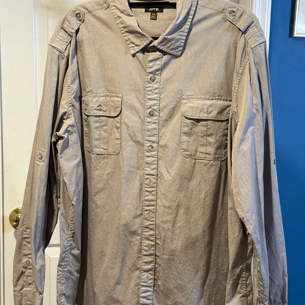 Apt. 9 Charcoal XXL Shirt